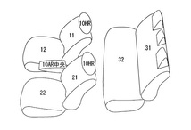 クラッツィオ シートカバー クラッツィオネオ(タンベージュ)カローラ ガソリン ZRE212/MZEA17 ET-1242 Clazzio_画像2