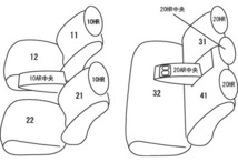 クラッツィオ シートカバー クラッツィオジャッカ(ブラック)アクセラ スポーツ BM5FS/BM5AS/BMLFS/BM2FS/BM2AS EZ-0707 Clazzio_画像2