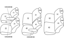 クラッツィオ シートカバー クラッツィオセンターレザー(グレー)エルグランド ALE50/ALWE50/AVE50/AVWE50/ATE50/ATWE50 EN-0541 Clazzio_画像2