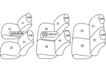 クラッツィオ シートカバー クラッツィオクール(レッド×ブラック)ストリーム RN6/RN7/RN8/RN9 EH-0423 Clazzio_画像2