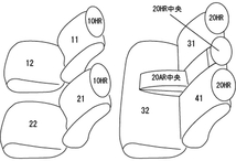 クラッツィオ シートカバー クラッツィオクール(タンベージュ×ブラック)クラウン ハイブリッド GWS204 ET-1422 Clazzio_画像2