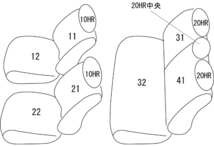 クラッツィオ シートカバー クラッツィオジュニア(アイボリー)スイフト ZC13S/ZC53S/ZC83S/ZC43S ES-6267 Clazzio_画像2