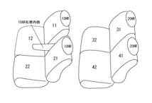 クラッツィオ シートカバー クラッツィオセンターレザー(タンベージュ)ルークス B44A/B45A/B47A/B48A EM-7515 Clazzio_画像2