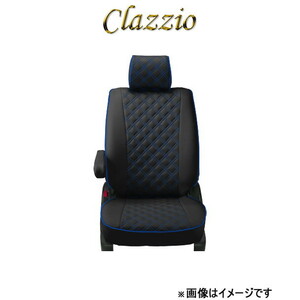 クラッツィオ シートカバー キルティングタイプ(ブラック×ブルーステッチ)プレオプラス LA300F/LA310F ED-6508 Clazzio