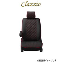 クラッツィオ シートカバー キルティングタイプ(ブラック×レッドステッチ)スペーシア MK32S/MK42S ES-0649 Clazzio_画像1