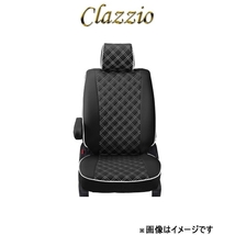 クラッツィオ シートカバー キルティングタイプ(ブラック×ホワイトステッチ)デリカ D:５ CV5W/CV4W/CV2W/CV1W EM-0779 Clazzio_画像1