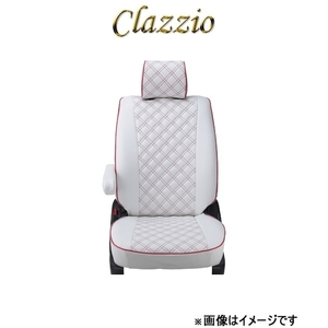 クラッツィオ シートカバー キルティングタイプ(ホワイト×レッドステッチ)タント カスタム LA650S/LA660S ED-6517 Clazzio