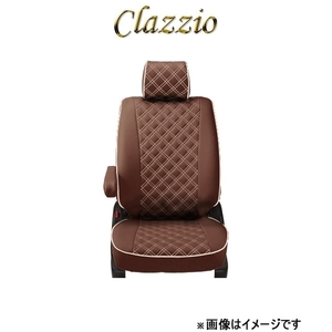 クラッツィオ シートカバー キルティングタイプ(ブラウン×アイボリーステッチ)ピクシス バン S321M/S331M ED-6603 Clazzio