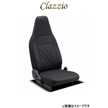 クラッツィオ シートカバー ストロングレザー キルトタイプ 2列シート車1列目のみ(ブラック×レッドステッチ)キャラバン E25 EN-0517-01_画像1