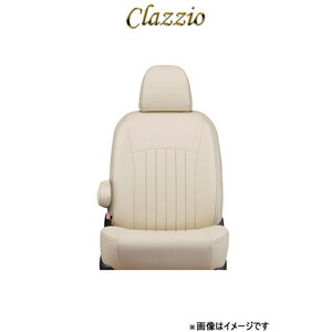 クラッツィオ シートカバー クラッツィオライン(アイボリー×ブラウンステッチ)フィット ハイブリッド GP5/GP6 EH-2000 Clazzio