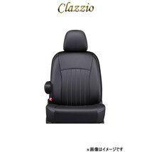 クラッツィオ シートカバー クラッツィオライン(ブラック×ホワイトステッチ)ハイエース バン 200系 ET-0238 Clazzio_画像1