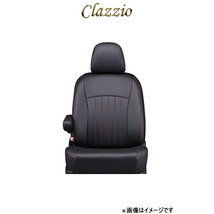 クラッツィオ シートカバー クラッツィオライン(ブラック×レッドステッチ)リーフ ZAA-ZE1 EN-5302 Clazzio_画像1