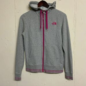 THE NORTH FACE ザノースフェイスフルジップ スウェットパーカー 古着WOMEN M