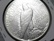 外国銭　アメリカ1ドル銀貨 ピースダラー 1923 海外コイン_画像3