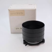 Sinar ジナー フィルターホルダー 100 mm チューブフード付 49、58、62、72、77、82リングセット_画像1