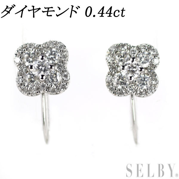 wish upon a star K18YG ダイヤモンド イヤリング 0.17ct 出品4週目 ...