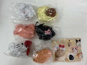 【即決・送料無料】かわいいかわいいねこのかぶりもの 第12弾 サンリオキャラクターズ 全6種コンプセット / シナモロール キティ クロミ