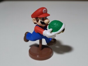 【美品】レア　スーパーマリオ　チョコエッグ　こうらを持ったマリオ　こうら