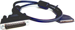  new old goods DB25pin SCSI-PC card adaptor cable (APA-1460 SlimSCSI kit for )