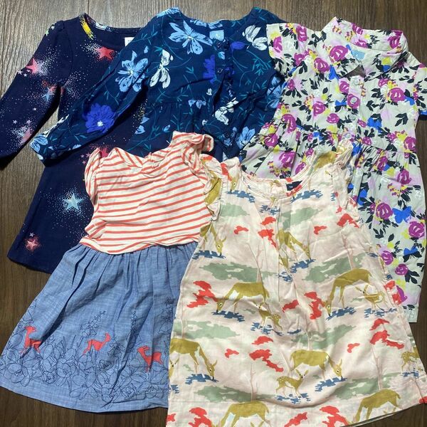 baby gap ワンピース　まとめ売り　5着セット