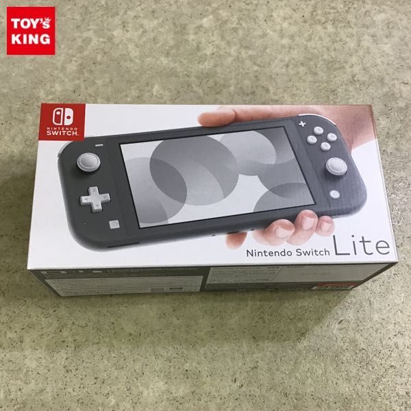 Nintendo Switch NINTENDO SWITCH LITE グレー 家庭用ゲーム本体 テレビゲーム 本・音楽・ゲーム 激安オーダー