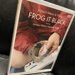 DVD FROG IT BLACK フロッグで釣れ ハネダクラフト 安井稔 バス