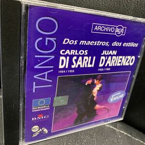 CD Carlos Di Sarli Archivo RCA: Tango - Carlos Di Sarli D'Arienzo Juan タンゴ