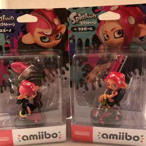 スプラトゥーン　amiibo タコボーイ&タコガール