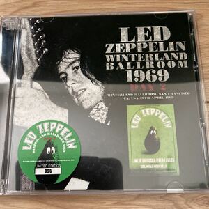 廃盤)LED ZEPPELIN WINTERLAND BALLROOM1969(ライトハウス)