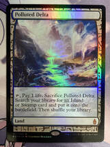 MTG　《汚染された三角州/Polluted Delta》【foil】　EXP　英語_画像1