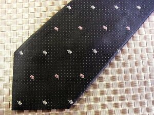 [ stock disposal sale ]* bargain sale *FK3281*[ island rice field sequence .] Junko Shimada [ embroidery . elephant dot pattern ] necktie *