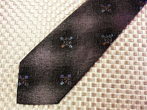 【在庫処分セール】●特売●FK3646●【森英恵】ハナエ モリ【刺繍 花 植木鉢 柄】ネクタイ●