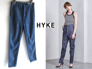 Hyke Hike Talon42 использовал конические джинсовые брюки пекарные брюки Fatigi Pants 1 Индиго брюки, сделанные в Японии