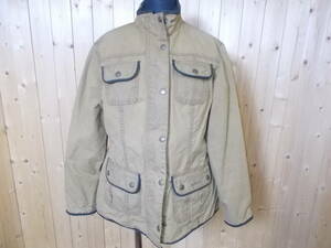 a991◆00s Barbour LADIES UTILITY JACKET◆UK 12 バブアー オイルド ユーティリティジャケット オールド 古着 USED 裏チェック 5B