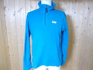 a399◆HELLY HANSEN ハーフジップフリース◆ヘリーハンセン フリースロングスリーブ 薄手 インナーにも アウトドアウエア ポーラテック 5C