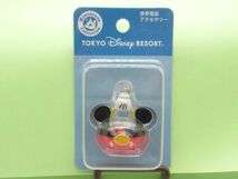 S 19-8 未開封 ディズニー 携帯電話アクセサリー 5個セット ミッキーマウス アクセサリー TOKYO DISNEY RESORT_画像5