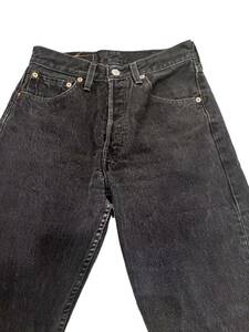 ビンテージ　リーバイス501 Levi's ブラック　後染め　USA / 先染め　米国製 古着　vintage 黒