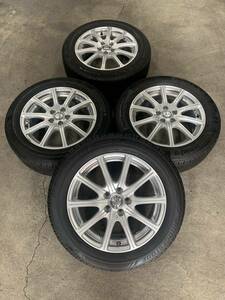 【タイヤ＆ホイールセット】 16インチ TRG THE REAL GOLDEN WHEELS★ 205/55R16 ブリヂストン & コンチネンタル【S16-15】