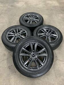 【タイヤ＆ホイールセット】16インチ WEDS NIRVANA NV ★ 215/60R16 FORTUNA ECOPLUS HP【S16-12】