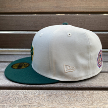 USA限定【6.7/8】Newera ニューエラ 59FIFTY オークランド アスレチックス Athletics メジャーリーグ OffCampus オートミール MLB (20-10)_画像4