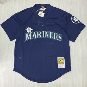 ラスト1 USA正規品 【L】 Mitchell&Ness ミッチェル&ネス MLB イチロー ICHIRO #51 Mariners シアトルマリナーズ BPジャージ ユニフォーム