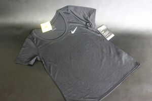 NIKE ナイキ レディース シャツ DRI-FIT スポーツ/ランニング ブラック サイズS★送料310円★