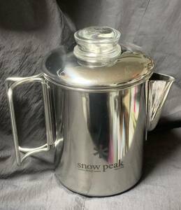  Snow Peak (snow peak) stainless steel percolator 6 cup PR-006