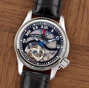 ★Chopard★ショパール L.U.C. Tourbillon トゥールビヨン テックツイストK18WG最高級腕時計　希少美品！！入手困難！！世界限定100本！！