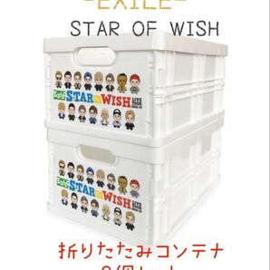 EXILE 折りたたみコンテナ 2個セット 値下げセール ※記載内容はご確認下さい!