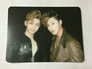 東方神起　TVXQ!　カード　フォトカード　☆CATCH ME☆　CD封入カード　ユノ＆チャンミン　トレカ　K-POP