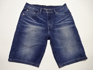 ●リーバイス LEVIS デニムハーフパンツ W30 505 ●0327●