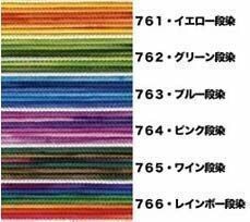 □コード・ひも□アジアンコード段染 0.8mm×3M ブルー段染(763)