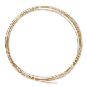 * wire * circle line 14K Gold Phil do half hard thickness 1.02mm 18GA 10cm