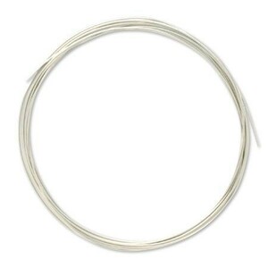 * wire * circle line silver Phil do soft thickness 0.64mm 22GA 10cm